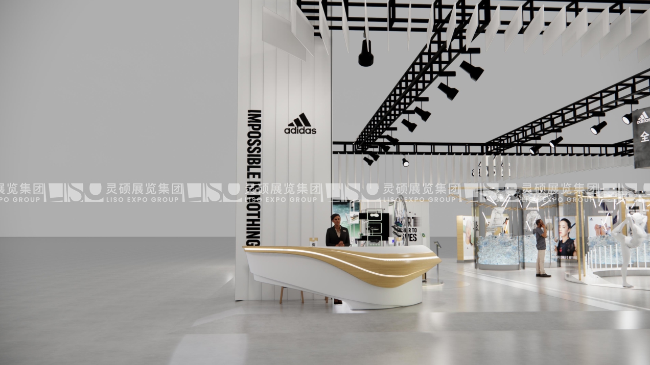 阿迪達(dá)斯Adidas-上海展會(huì)展臺(tái)設(shè)計(jì)搭建案例